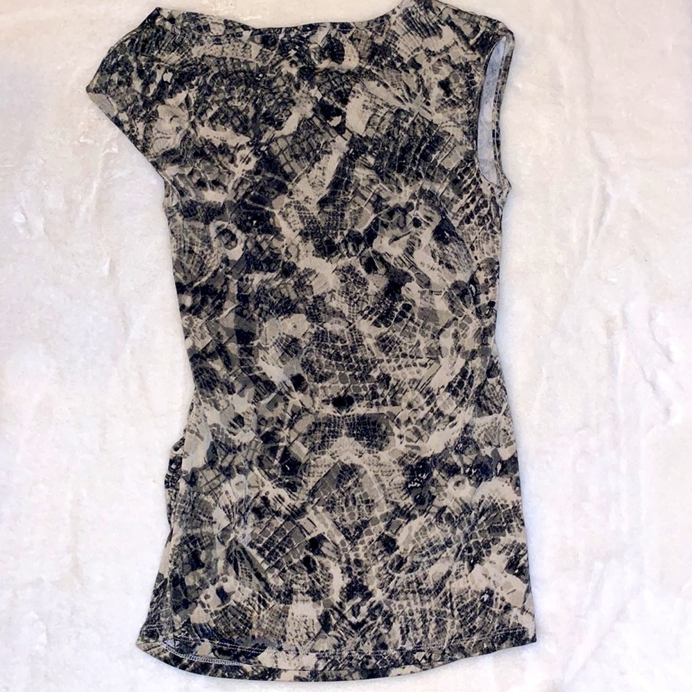 Ann Taylor Python Print Petite Tunic Top - image 2